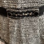 White House | Black Market WHBM Tweed Boucle Zip Up Sweater Jacket Photo 6