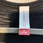 No Boundaries  Black Lace Trim Tank Top Mini Dress SZ M Sleeveless Casual Minimal Photo 4