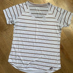 Patagonia  Capilene Cool Trail Striped Tee Shirt Women’s Size Medium Photo 0