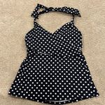 Lands' End LANDS’ End womens polka dots tankini size 4. Photo 0