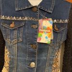 Desigual NWT  Women's Chaq_bluefly denim jacket Photo 7