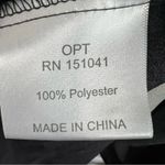 OPT Maxi Dress Womens XS Black White Polka Dot Tiered Ruffle Retro 60s Whimsy Photo 5