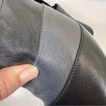 Dansko  Black Grey Leather Slip On Clogs Womens 7 Nursing Shoes Comfort Classic Photo 1