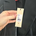Rebecca Minkoff NEW NWT  Black Leather Long Blazer Photo 8