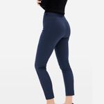 Everlane  The Side-Zip Stretch Cotton Pant Navy Blue Size 10 Photo 1