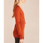 Rebecca Taylor red wrap top NEW Photo 2