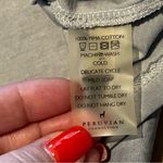 Peruvian Connection  Vintage Wash Pima Cotton Tank Maxi Dress Grey size L Photo 11