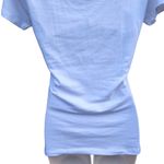 NWT I Heart NY Tee, Women's Size L, Beaded, White, Short Sleeve, V Photo 3