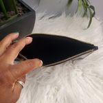 Kate Spade Black & Gold Polka Dot Pencil Makeup Bag Photo 4