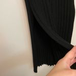 Pink Rose Sleeveless Rib Knit Midi/Maxi Sweater Dress, Black, Size M, NWOT Photo 4