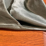 Double Zero Cowl Neck Sage Green Satin Slip Mini Dress - Size Small Photo 7