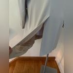 JOHN MEYER OF NORWICH Beige Long Coat & 2 Big Pockets Reverse Hiden Buttons.Sz L Size L Photo 10