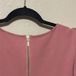 Rachel Parcell ‎ NWT Pink Compact  Bow Sleeve Dress Size Large Photo 9