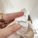 United Colors Of Benetton [] Cream Sleeveless Linen A-Line Mini Dress Sz Large L Photo 10