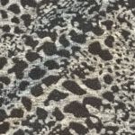 Nicole Miller Gray Leopard Print Top and Grey Bottom Loungewear Set Sz M Photo 3