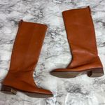 J.Crew  Riding Boots leather brown size 7 brown casual western Photo 1