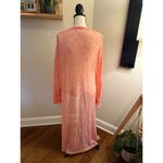 Anthropologie Duster Kimono Cardigan Pink One Size Boho Soft Lightweight OS Photo 5