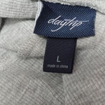 Daytrip  Gray Floral 3/4 Sleeve Off Shoulder Dolman Sweatshirt Top Women L Photo 6