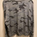 Sundry Heather Grey Camo Print Sweatshirt Size 3(L) Photo 6