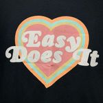 Wildfox ‘Easy Does It’ Keke Tee-Jet Black, Size M, NWT Photo 6