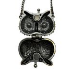 Owl Purse Locket Necklace Photo 2