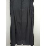 Mexicali Blues Smocked Scoop Neck Mini Dress Black Women XL NWT Bohemian Coastal Photo 7