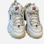 FILA Retro White Leather Sneakers Shoes 9 Photo 3