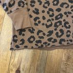secret treasures leopard print pullover women’s small Photo 1