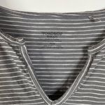 Toad & Co Smoke Lean Stripe Tamaya Dos Tunic Small Gray Photo 2