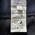 Armani Collezioni Women's Knee Length Pencil Skirt Silk Navy Italy Size 10 Photo 7