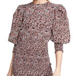 Rebecca Minkoff | Tabby Long Puff Sleeve Mini Dres Photo 5