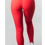 Alphalete Revival R6 Leggings Coral Red Size Small Work Out Gym Athletic pull on Photo 0