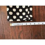 Kate Spade  Black With White Apple Pattern "Broome Street” Slim Jeans Size 27 Photo 12