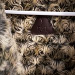 Fjallraven Fjall Bison Vest Reversible Faux Fur Fleece Toggle Tan Black XL Photo 8