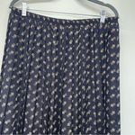 Leslie Fay Vintage Pleated Skirt Abstract Pattern Size 20 Photo 2