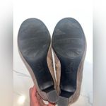 Life Stride EUC  Womens Corie Draped Taupe Tan Suede Heeled Booties Size 8 Photo 7