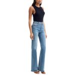 Veronica Beard  Crosbie High Rise Wide Leg Jeans Ripple Haze Sz 29 NWT Photo 2