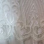 Lulus White Mermaid Beaded Wedding Dress NWT Size Small Sequined Wedding Gown Photo 7