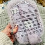 PURPLE FLEECE SHERPA CROSSBODY FANNY PACK Photo 8