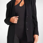 Bandier Sport Logo Blazer in Black Size S Photo 0