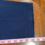 St. John Basics Navy Blue Santana Knit Wide Leg Pleated Pants Photo 6