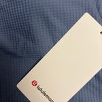 Lululemon Scoop Neck Yoga Tank Grid Texture Size 6 A/B Utility Blue UTYB New Photo 1