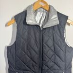 Lauren Ralph Lauren Reversible Vest Women M Black Silver Preppy Outdoor Capsule Size M Photo 2