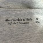 Abercrombie & Fitch Soft A&F Heather Gray Long Sleeve Pullover Sweater Top Sz M Photo 2
