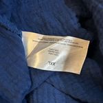 Anne Klein Royal Blue Button Down Shirt Photo 3