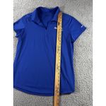 Nike  Golf Polo Dri Fit Shirt Women Large Staffmark Group Employee Short‎ Sleeve Photo 5