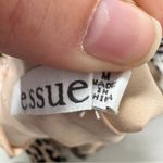 Essue  Tan Animal Print Midi Dress Womens M Summer Strappy Casual Belted Classic Photo 5