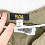 Diesel  Dress Women Size Medium 10/12 Mini Army Cargo Zipper Sleeveless Cotton Photo 1