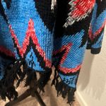 Woven Heart Poncho Photo 1