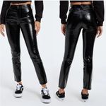 Good American  Good Classic Faux Leather Pants‎ Black 2 / 26 Photo 1